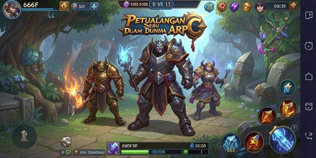 Screenshot gameplay menunjukkan aksi pertarungan intens di dalam <strong>666F</strong>.