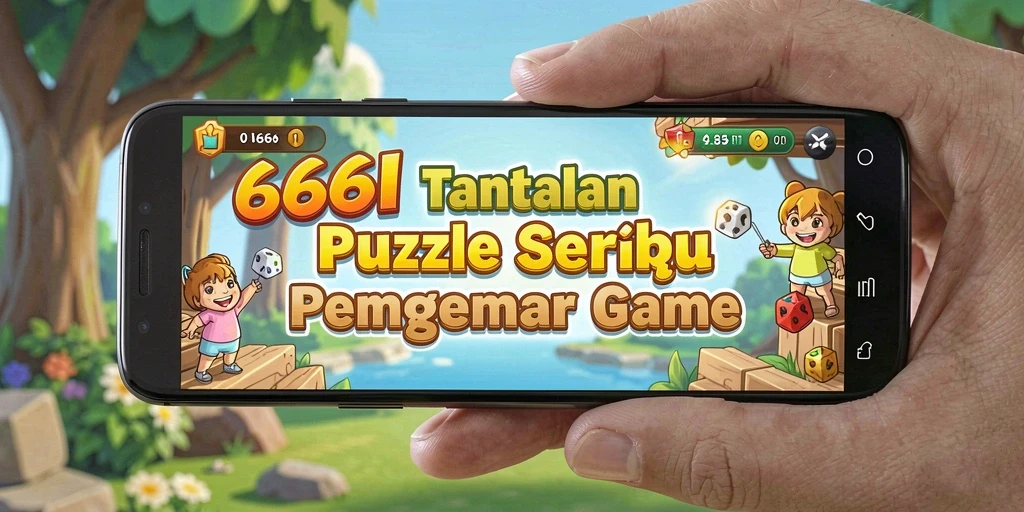 Tampilan gameplay seru dari 666I yang penuh dengan teka-teki menantang.