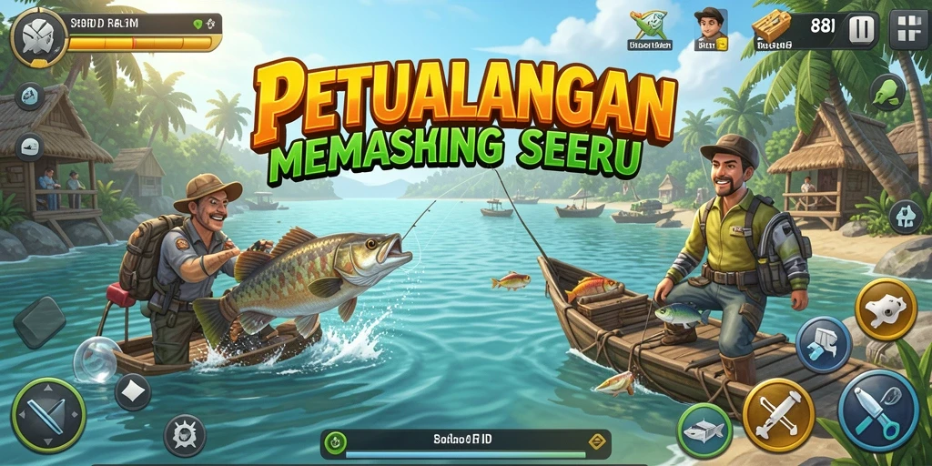 Tangkapan ikan besar dalam gameplay 88ID yang menarik.