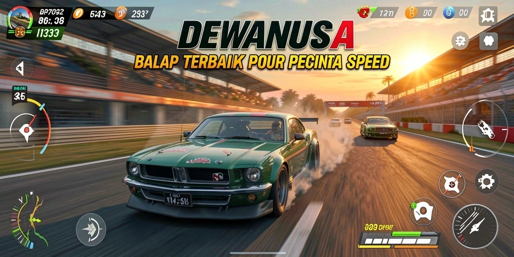 Tampilan gameplay DEWANUSA yang penuh aksi dan grafis menawan.