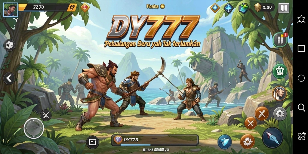 Tampilan gameplay DY777 yang mendebarkan dalam petualangan seru.