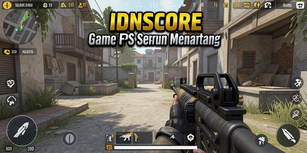 Gameplay menarik dari IDNSCORE dengan aksi tembak-menembak yang intens.