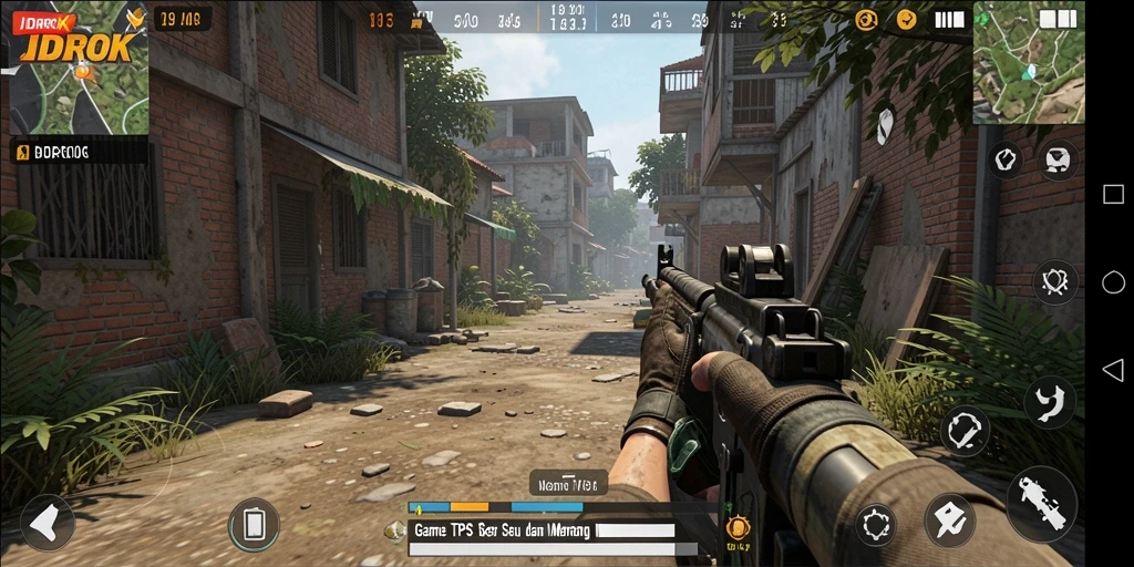 Gameplay seru di IDROK dengan aksi menegangkan.