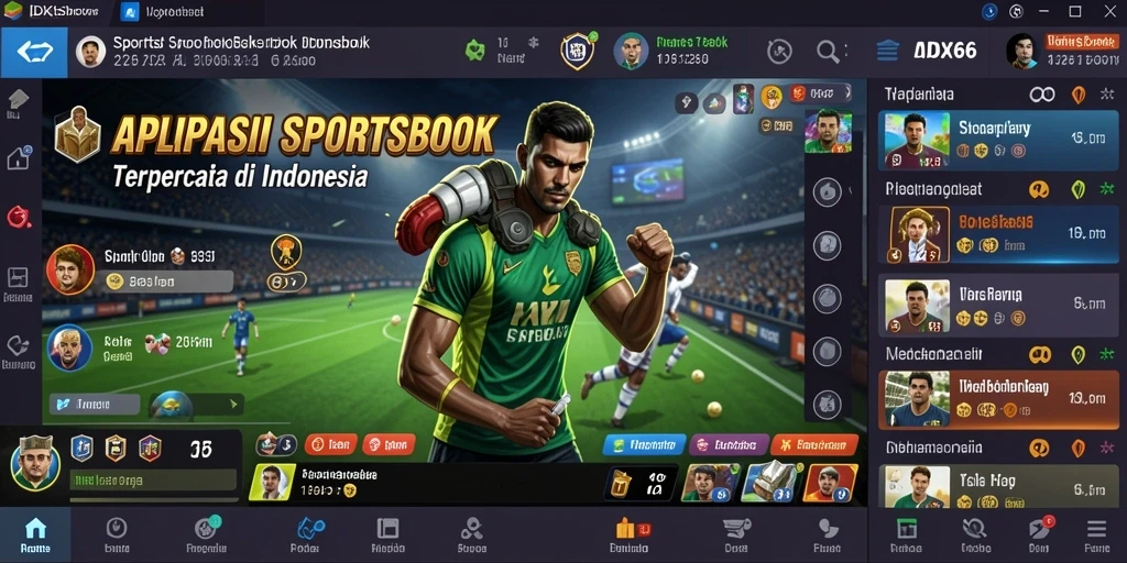 Tampilan gameplay IDX66 yang menarik dan interaktif.