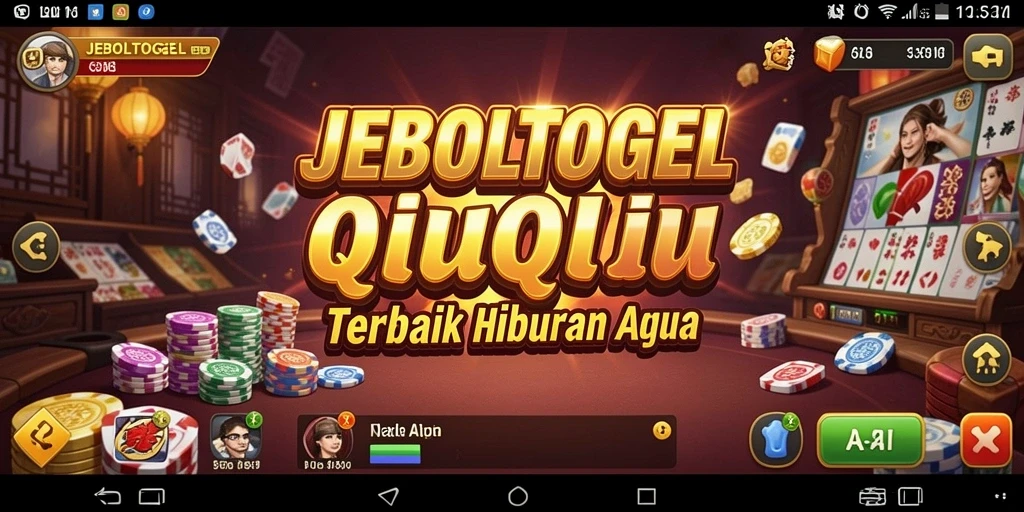 Screenshot gameplay QiuQiu JEBOLTOGEL yang menarik dan menegangkan.