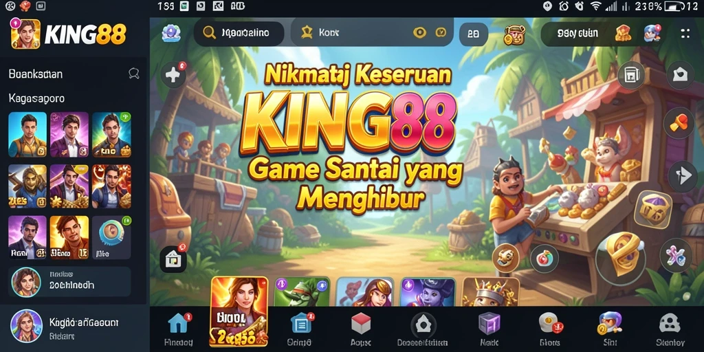 Tangkapan layar KING88 menampilkan gameplay yang seru dan menarik.
