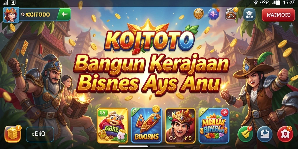Tampilan gameplay KOITOTO yang menarik dan penuh strategi.