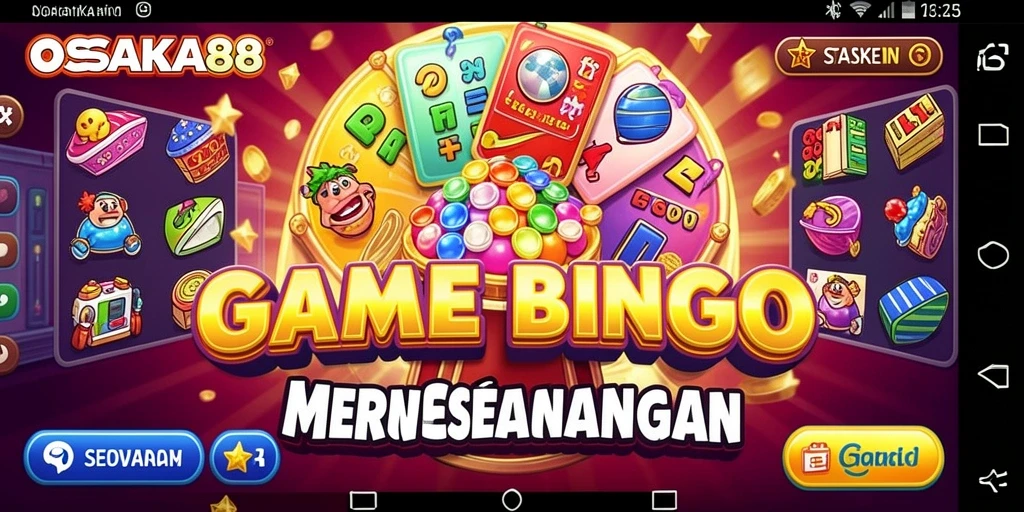Screenshot OSAKA88 menunjukkan gameplay Bingo yang menyenangkan dan interaktif.