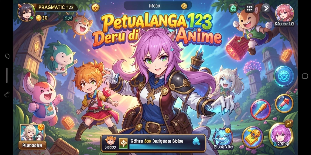 Tampilan gameplay PRAGMATIC123 yang penuh warna dan dinamis.