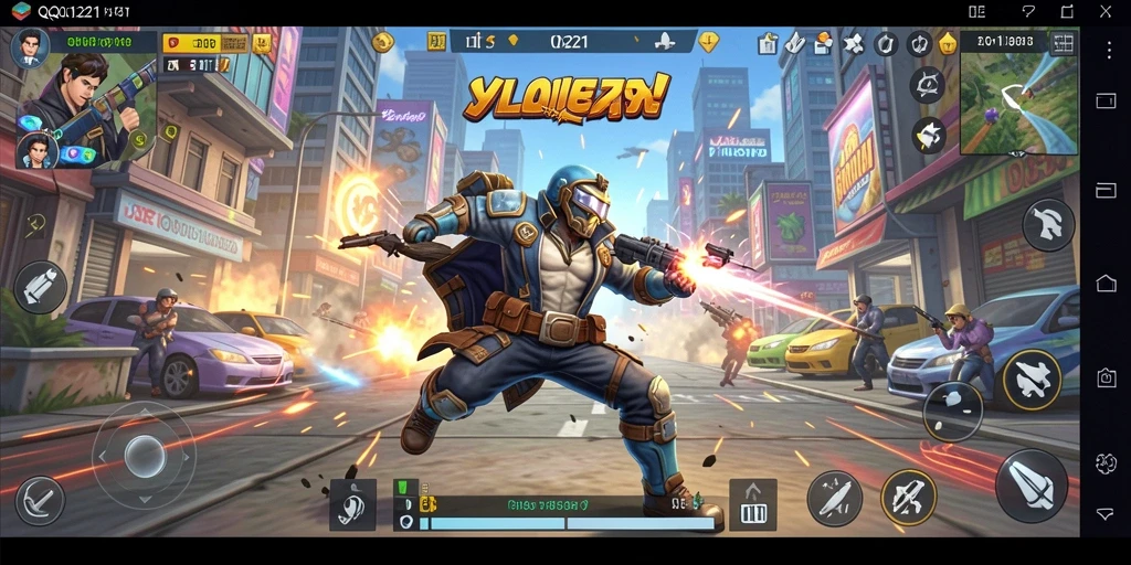 Gameplay menegangkan di QQ1221 dengan aksi berkecepatan tinggi.