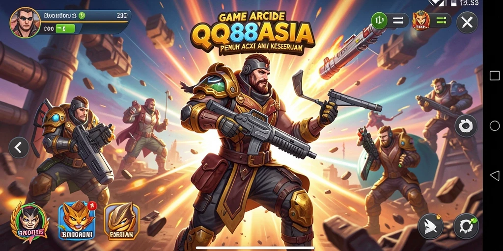 Screenshot gameplay QQ88ASIA yang menunjukkan aksi seru dan tantangan menarik.