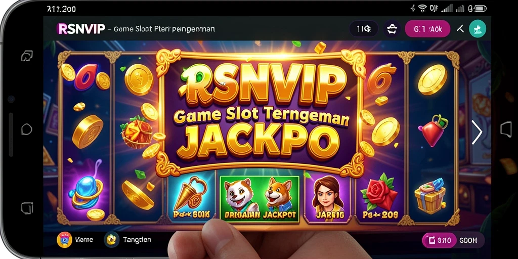 Tampilan gameplay RSNVIP yang menarik saat berputar di slot.