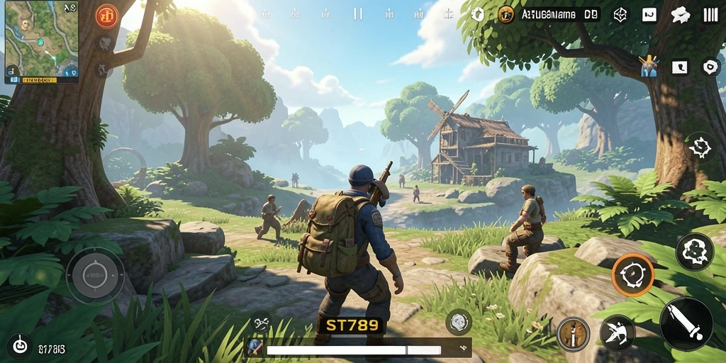Gameplay seru di dunia terbuka penuh petualangan.